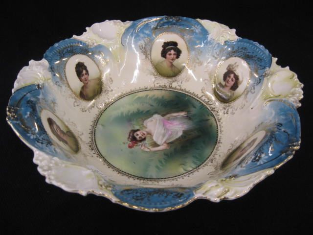 Rare R.S. Prussia Porcelain Portrait