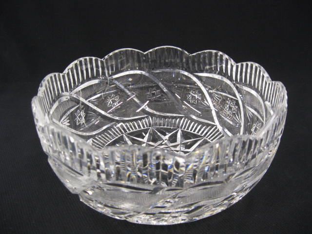Waterford Cut Crystal Fruit Bowl 14e778