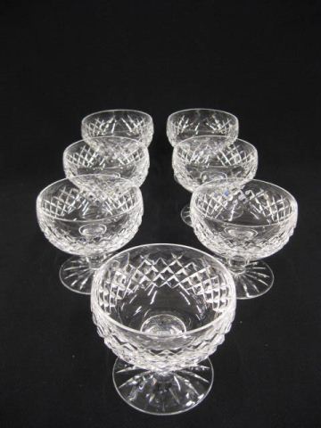 7 Waterford Cut Crystal Champagne