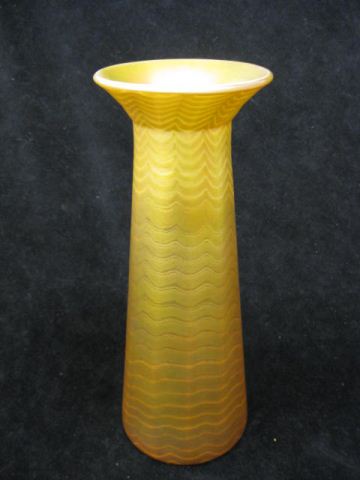 Art Glass Vase rich iridescent