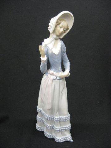Lladro Porcelain Figurine of Lady withfancy