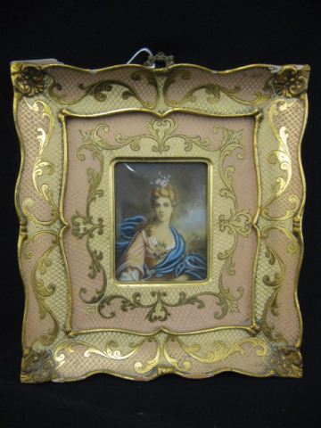 Miniature Painting on Celluloid 14c0ca