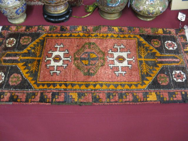 Oushak Persian Handmade Mat geometric