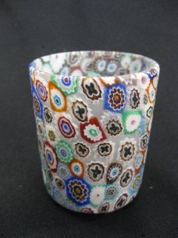 Italian Milefori Art Glass Tumbler 14c173