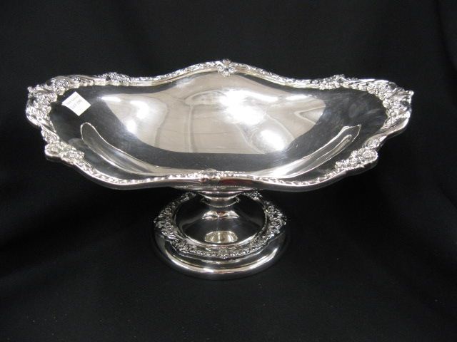 Silverplate Centerpiece Fruit Bowl 14c1b4