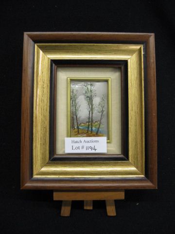 Handpainted Miniature Painting 14c200