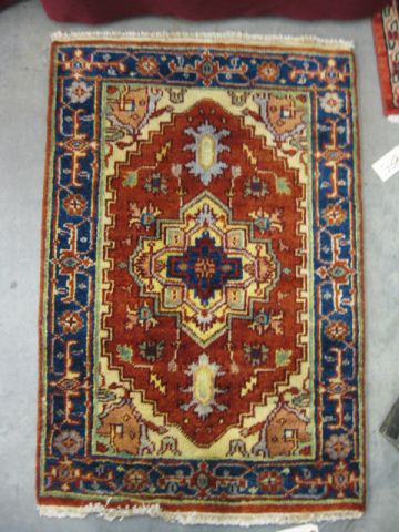 Serapi Persian Handmade Mat geometricdesigns 14c206