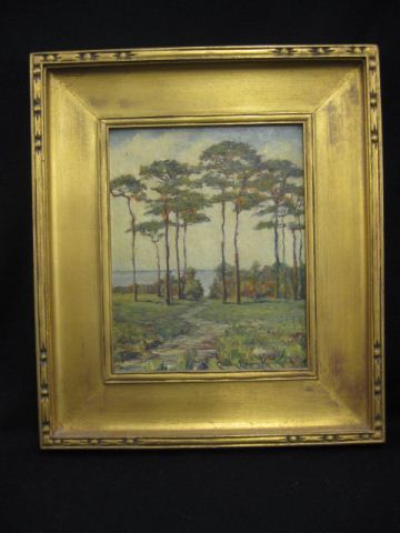 Charles Edwin Kinkaid Oil Landscape 14c251