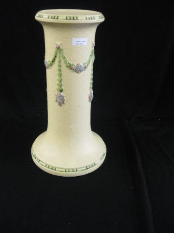 Roseville Art Pottery Pedestal floral