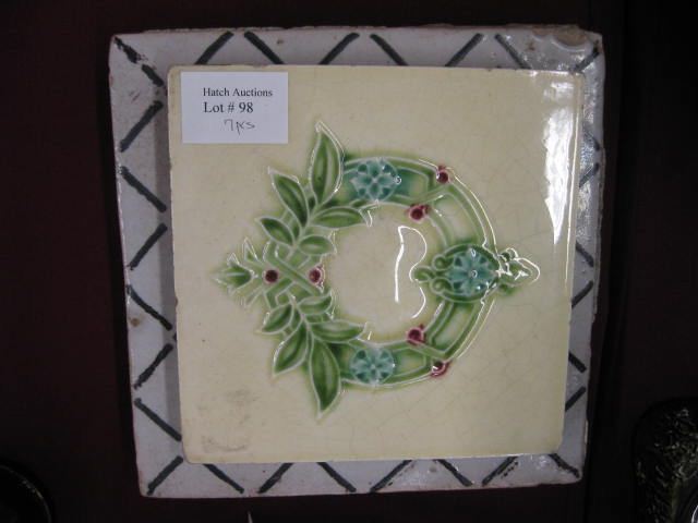 7 pc. Lot of Pottery Tiles various