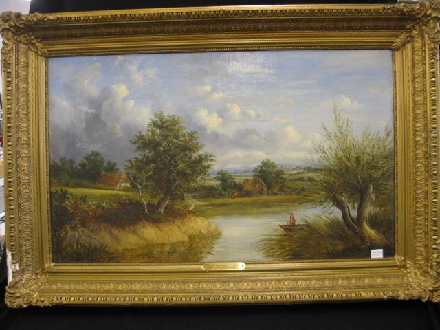 H.C. Buttler Oil ''In the Yard