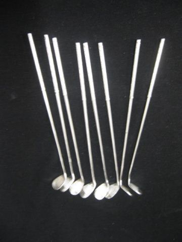 Set of 8 Alvin Figural Golf Club 14c32a