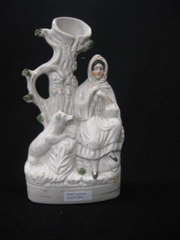 Staffordshire Pottery Figural Vase 14c36b
