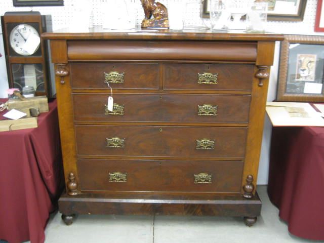 Empire Chest mahogany elaborate 14c373