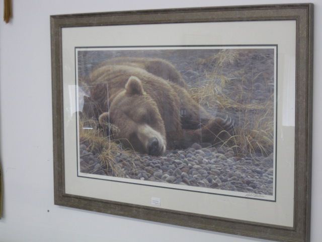 Robert Bateman Lithograph bear 14c379