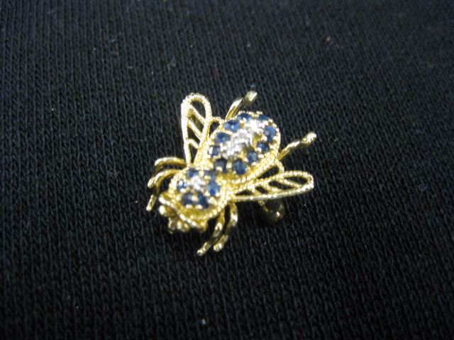 Sapphire Diamond Figural Bee 14c425