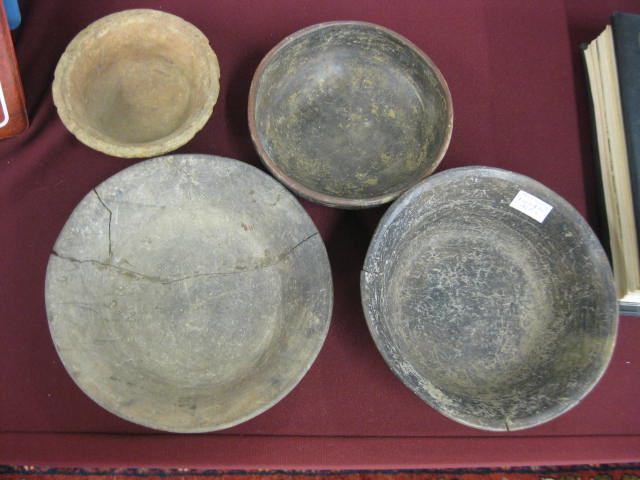 4 Pre Columbian Pottery Bowls smallest 14c483
