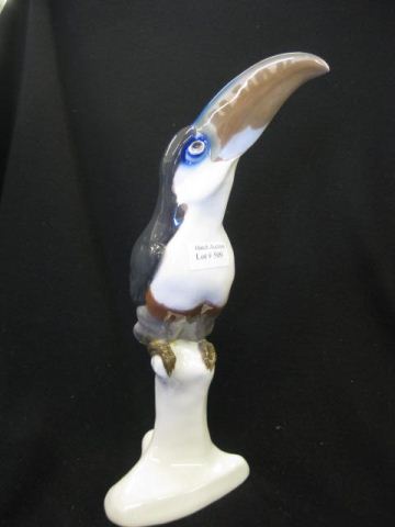 Meissen Porcelain Bird Figurine 14c4a5
