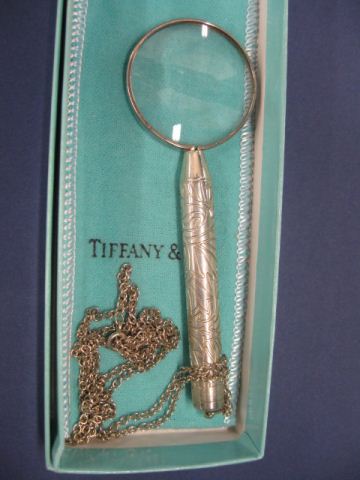 Tiffany Sterling Silver Pendant MagnifyingGlass