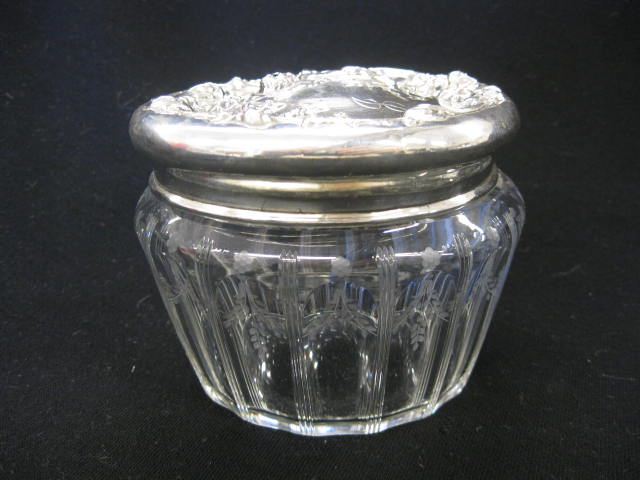 Sterling Silver Etched Crystal 14c4cb