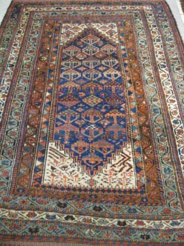Hamadan Persian Handmade Rug geometric 14c4d8