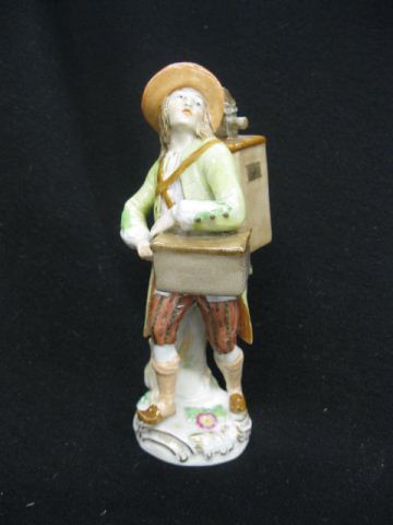 Meissen Porcelain Figurine of a Musicianwith
