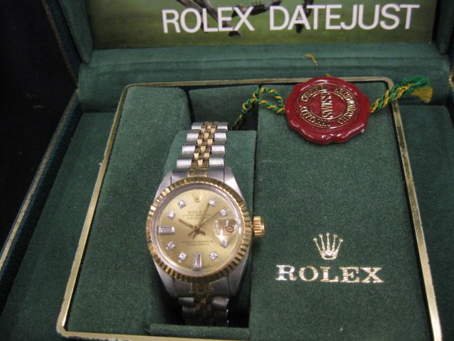 Rolex Lady s Stainless Gold Wristwatch 14c51b