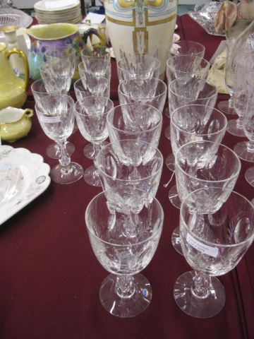 20 pcs Cut Crystal Stemware 12 14c52f