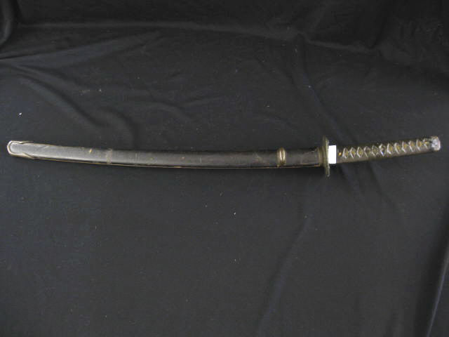 Japanese Samurai Sword Signed 23 1 2  14c541