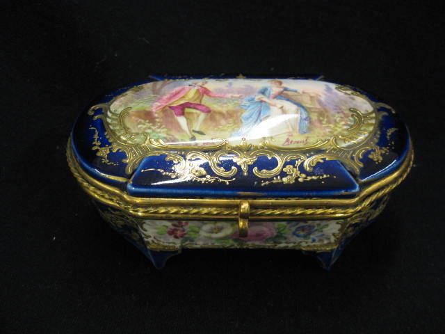 Sevres Handpainted Porcelain Dresser 14c554