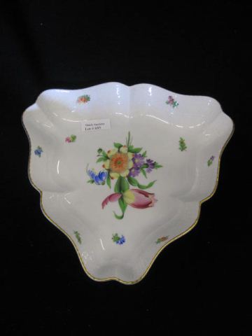 Herend Porcelain Bowl floral sprays