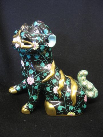 Herend Porcelain Figurine of a Foo Dog