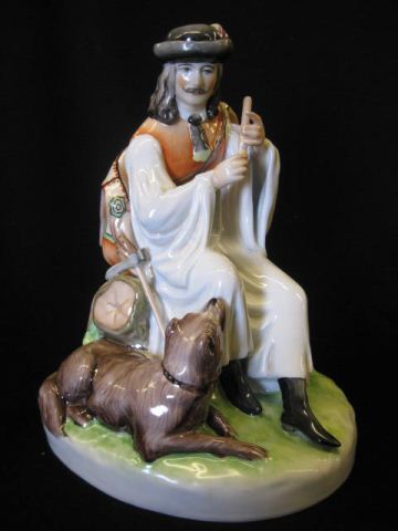 Zsolnay Porcelain Figurine of a