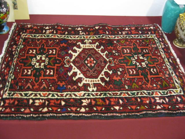 Hamadan Persian Handmade Mat geometricon 14c5a3