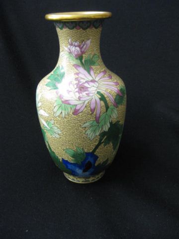 Chinese Cloisonne Vase floral on 14c5a0