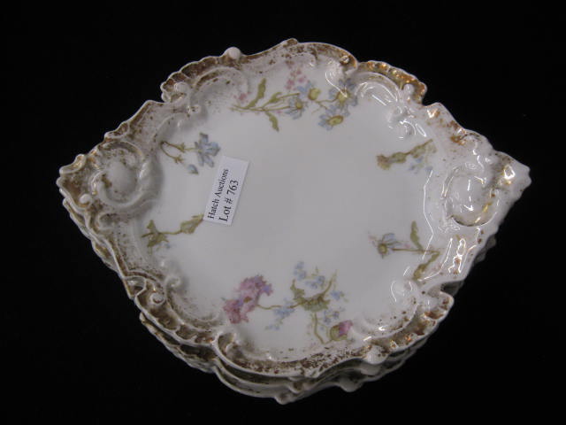 10 Limoges Porcelain Dessert Plates