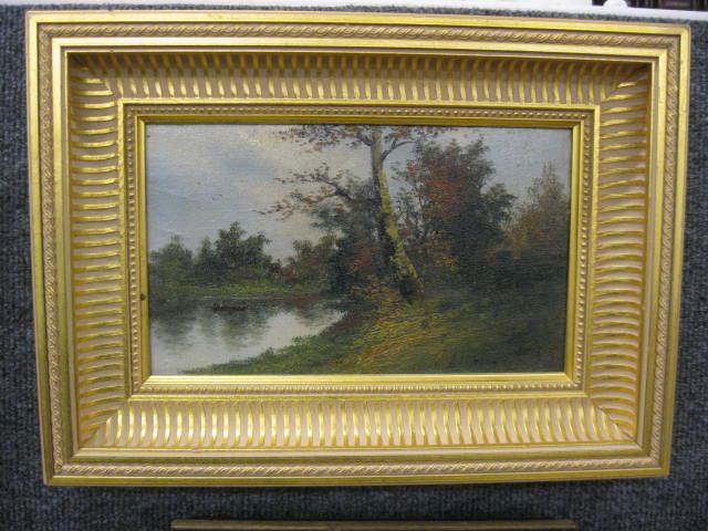 Morell oil Autumn landscape with