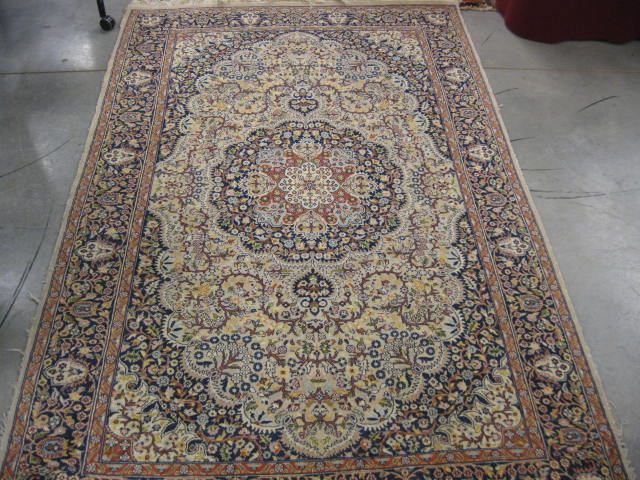 Silk Tabriz Persian Handmade Rug