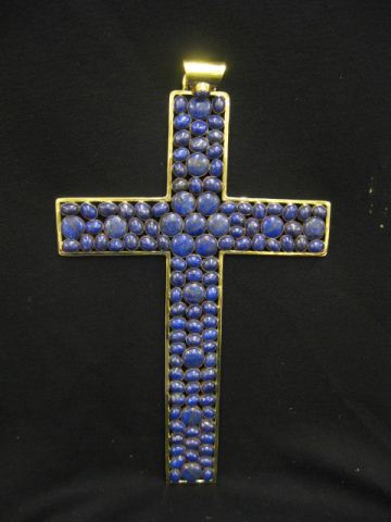 Lapis Gemset Window Cross 114 14c5ef