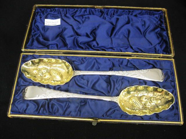 English Sterling Silver Serving