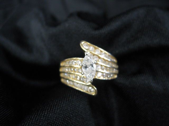 Diamond Ring 36 carat marquise 14c631