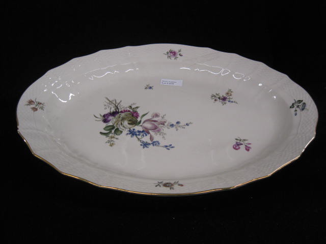 Royal Copenhagen Porcelain Tray floral