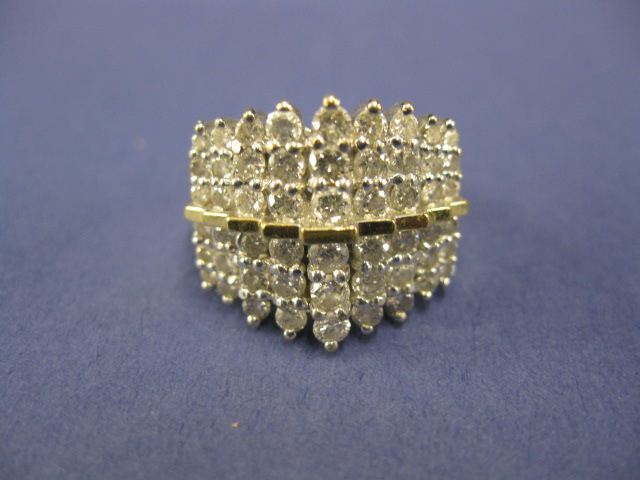Diamond Fashion Ring 54 round diamondstotaling 14c662