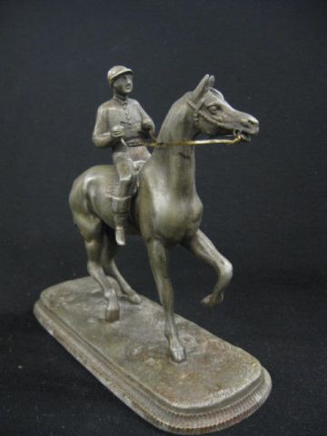 Victorian Spelter Statue of Horse 14c65c