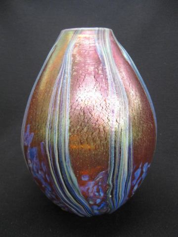 Robert Eickholt Art Glass Vase 14c66d