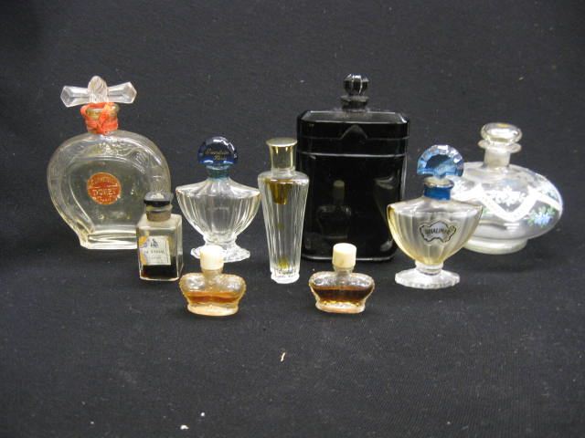9 Perfume Bottles includes miniatures 14c6a2