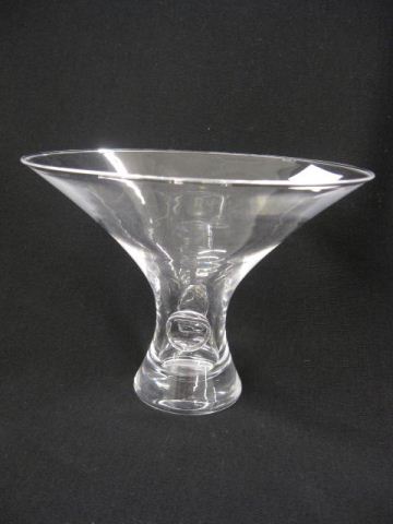 Steuben Crystal Bouquet Vase 7 diameter