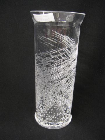 Daum Crystal Vase aquatic style 14c6ad