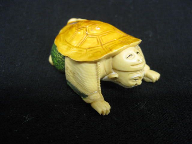 Chinese Carved Ivory Netsuke of