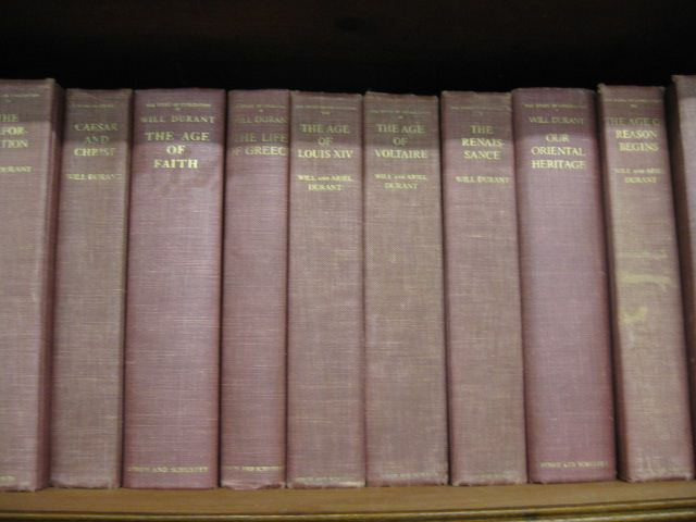 Books 12 Volumes Will Durant Storyof 14c6d1